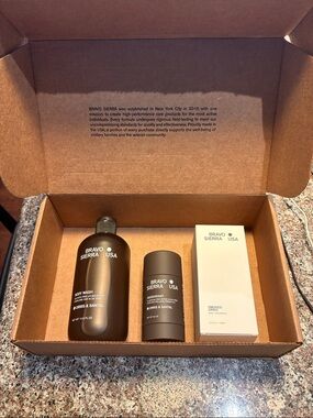 Bravo Sierra USA Men’s Grooming Kit – Body Wash, Body Fragrance & Deodorant
